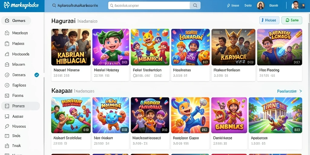 Tampilan antarmuka yang menarik dan modern.