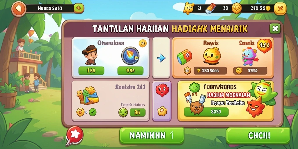 Tampilan antarmuka yang ramah pengguna.