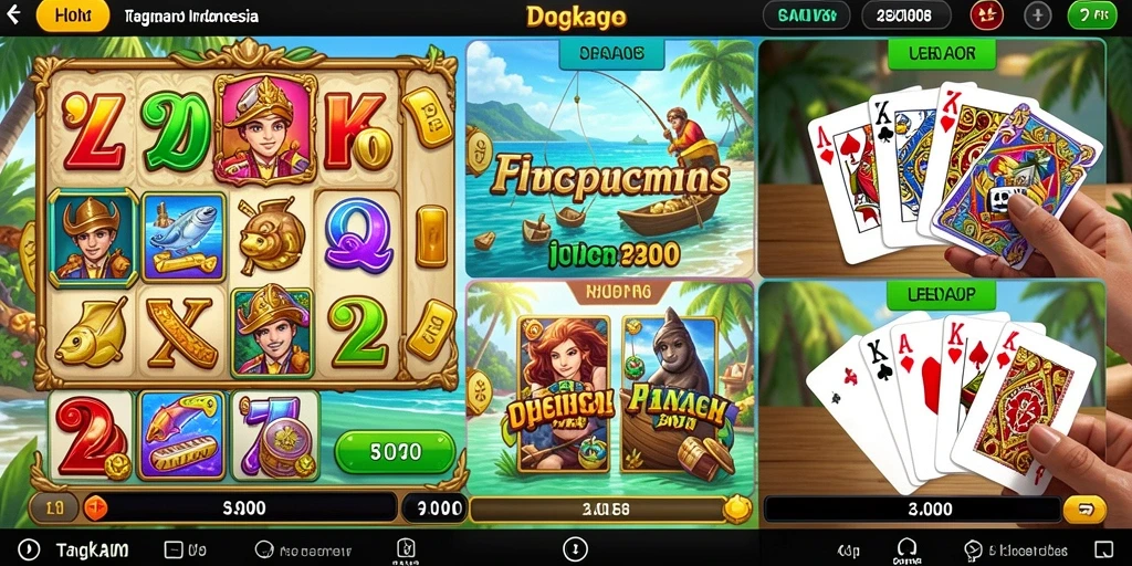 Tangkapan layar menampilkan pertarungan epik di dalam game.
