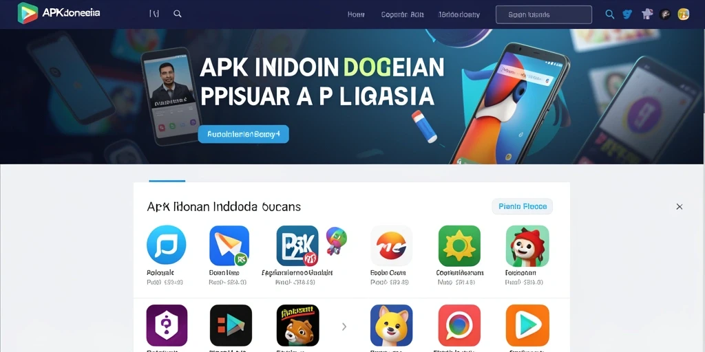 Screenshot menunjukkan tampilan utama game yang menarik.