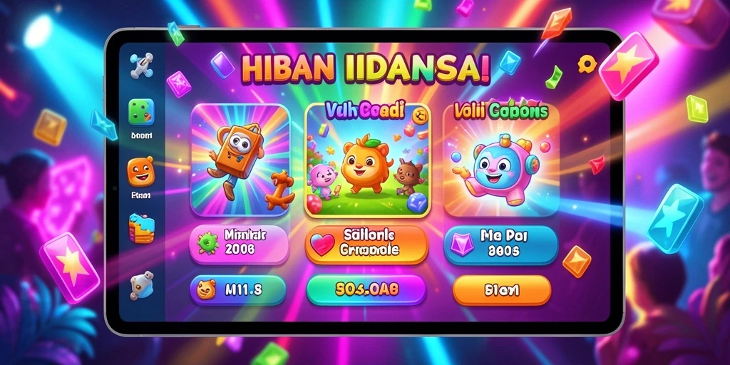 Tampilan utama TAWONBET dengan berbagai pilihan permainan.